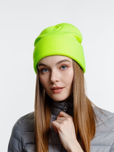 Шапка Urban Flow, салатовый неон фото 4