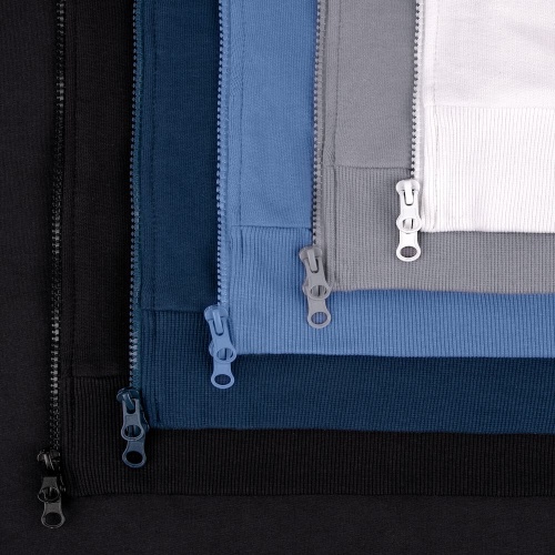 Толстовка унисекс Neofit, светло-серая фото 4 Толстовка унисекс Neofit, светло-серая фото 4