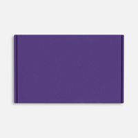 Лейбл из ПВХ Dzeta, XL, фиолетовый