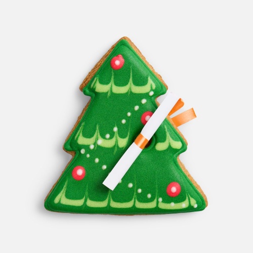 Новогоднее печенье с предсказанием «Елка» Новогоднее печенье с предсказанием «Елка»