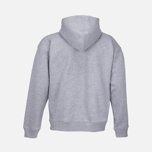 Толстовка унисекс на молнии Jelo, серый меланж фото 3