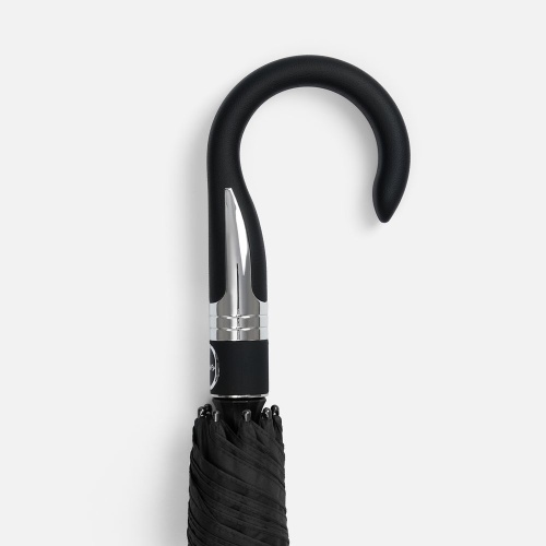 Зонт-трость Rainzee, ver.2, черный фото 3