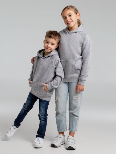 Толстовка детская Stellar Kids, серый меланж фото 11