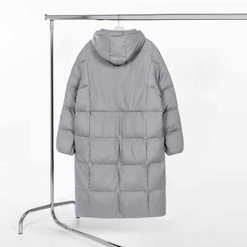 Пуховик унисекс Kapsula, серый фото 2