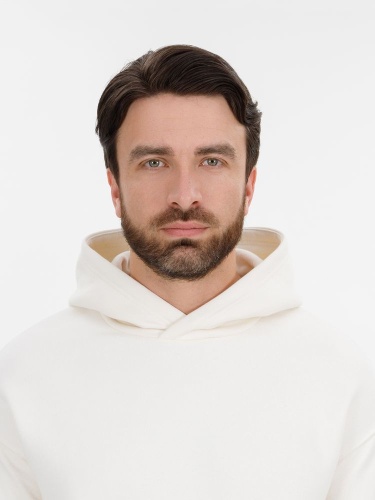 Худи оверсайз унисекс Snuggie, молочно-белое фото 13
