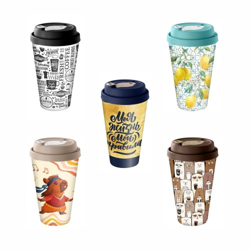 Стакан с крышкой Tumbler на заказ, S фото 2