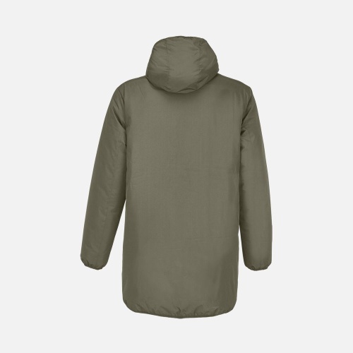 Куртка-парка унисекс Reverse, темный хаки фото 3