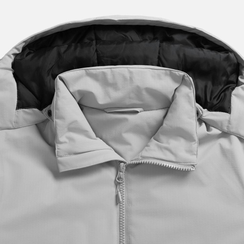 Куртка-парка унисекс Sfera, светло-серая фото 3