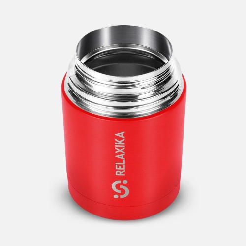 Термос для еды Relaxika 700, красный фото 3 Термос для еды Relaxika 700, красный фото 3