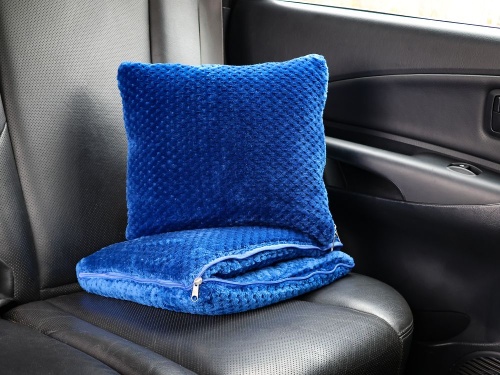 Плед-подушка Dreamscape, синий фото 5 Плед-подушка Dreamscape, синий фото 5