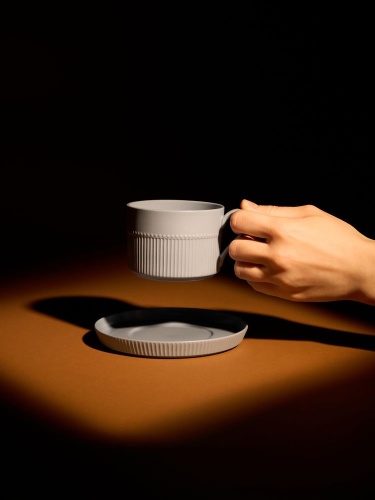 Чайная пара Pastello Moderno, голубая фото 4