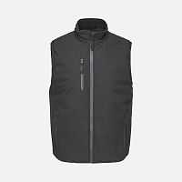 Жилет софтшелл унисекс Falcon BW, черный