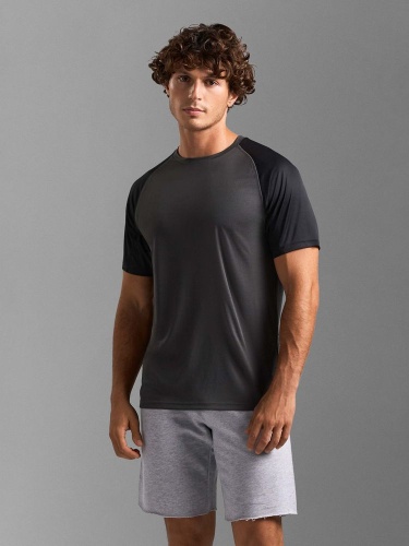 Футболка спортивная унисекс Vortex, белая фото 5