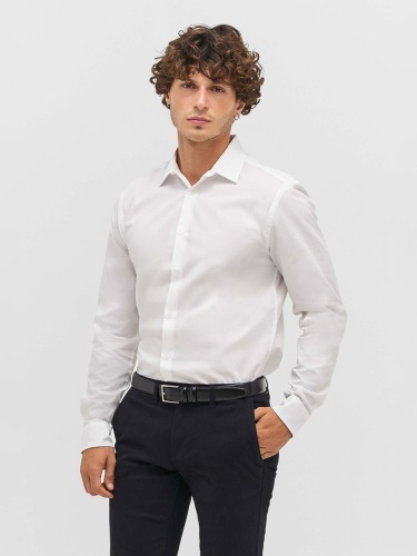 Рубашка мужская Bailey, белая фото 5