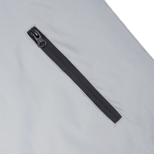 Парка Manifest из светоотражающей ткани, серая фото 3