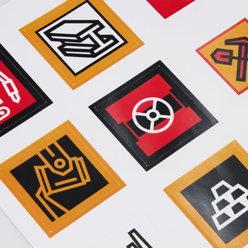 Стикерпак бумажный Industry, металлургия фото 2 Стикерпак бумажный Industry, металлургия фото 2