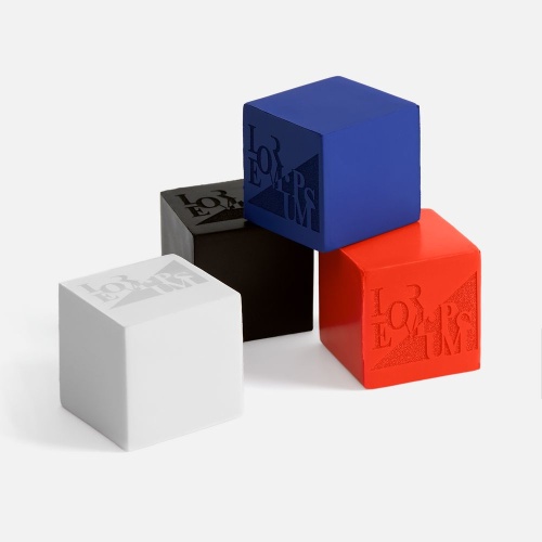 Антистресс «Кубик», красный фото 3