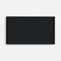 Лейбл из ПВХ Dzeta, M, черный