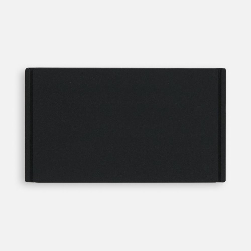 Лейбл из ПВХ Dzeta, M, черный