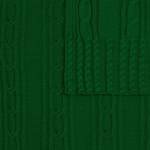 Плед Remitti, глубокий зеленый фото 2 Плед Remitti, глубокий зеленый фото 2