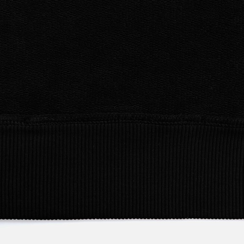 Толстовка унисекс оверсайз Sartoro, черная фото 3