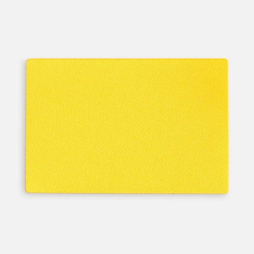 Наклейка тканевая Lunga, L, желтая