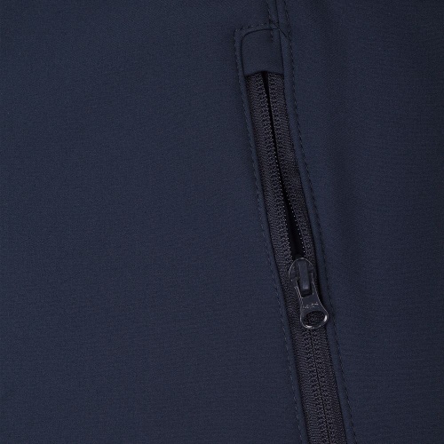 Куртка мужская Hooded Softshell темно-синяя фото 6