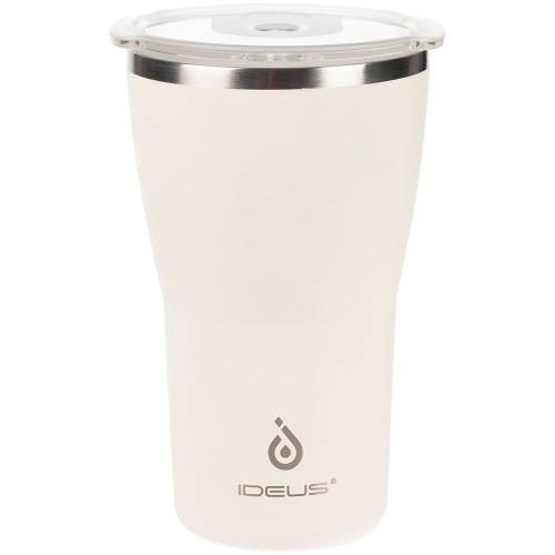 Термостакан Sapporo, белый (молочный) фото 2