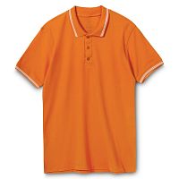Рубашка поло Virma Stripes, оранжевая