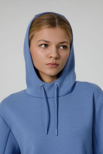 Худи унисекс Begi, синее фото 4
