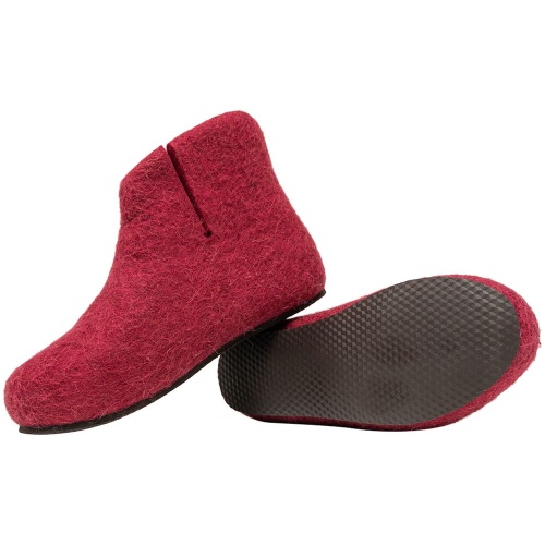 Домашние валенки Wild, розовые (вереск) фото 3 Домашние валенки Wild, розовые (вереск) фото 3