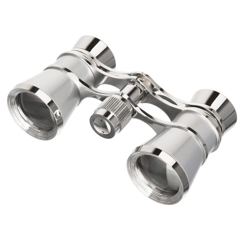 Театральный бинокль Broadway 325B, серебристый фото 2 Театральный бинокль Broadway 325B, серебристый фото 2
