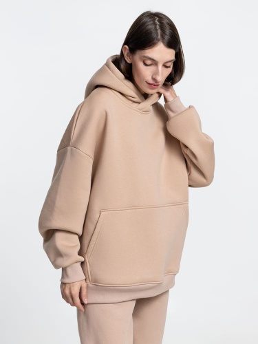Худи Kulonga Oversize, бежевое фото 7