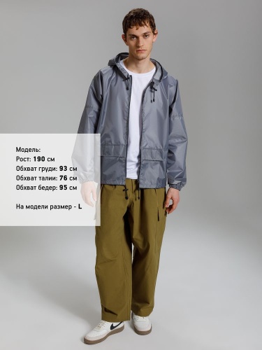 Ветровка Kivach Promo, серый фото 4 Ветровка Kivach Promo, серый фото 4