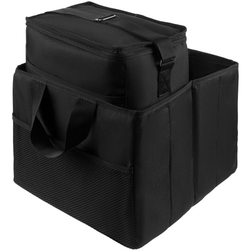 Термосумка в багажник автомобиля Coolture, черная фото 4 Термосумка в багажник автомобиля Coolture, черная фото 4