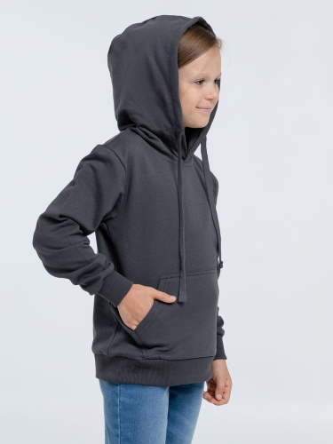Худи детское Kirenga Kids 2.0, темно-серое (графит) фото 8