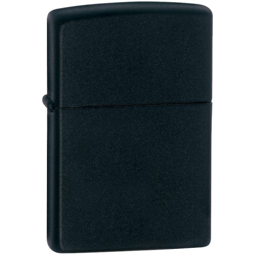 Зажигалка Zippo Classic Matte, матовая черная фото 2