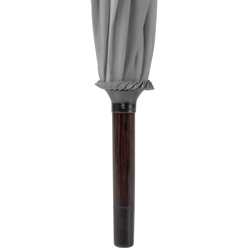 Зонт-трость Standard, серый фото 3