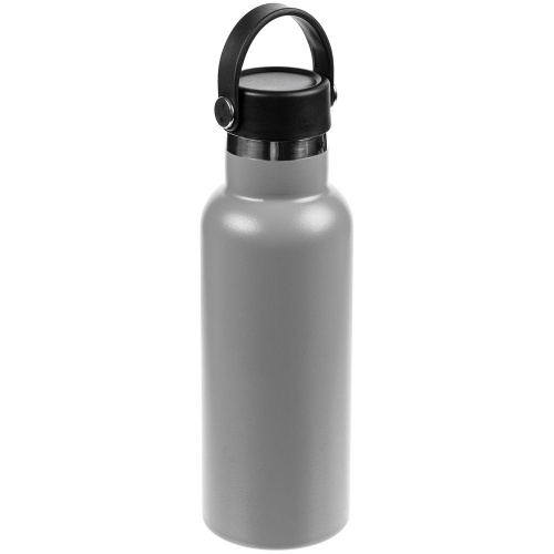 Термобутылка Bidon, серая фото 2