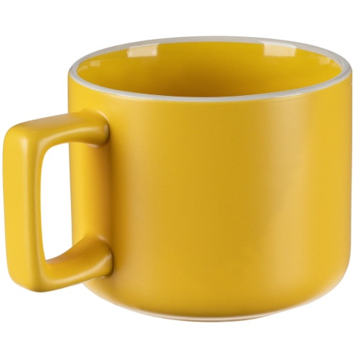 Чашка Fusion, ver.2, желтая фото 2 Чашка Fusion, ver.2, желтая фото 2