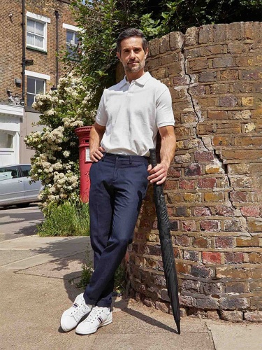 Зонт-трость Stormshield, черный фото 3