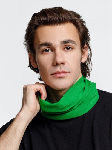 Многофункциональная бандана Dekko, зеленая фото 9 Многофункциональная бандана Dekko, зеленая фото 9