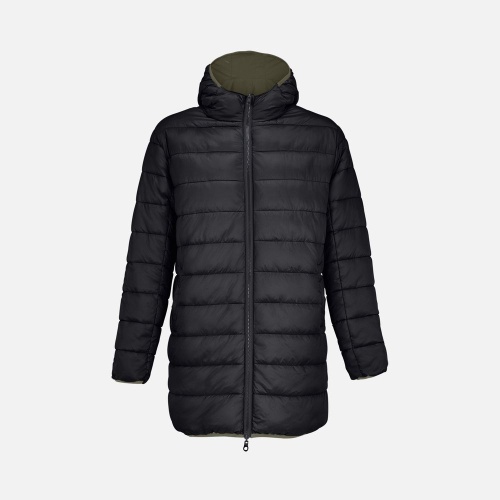 Куртка-парка унисекс Reverse, темный хаки фото 5