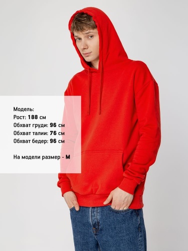 Худи Kirenga Heavy 2.0, красное фото 11