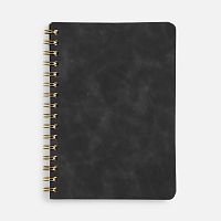 Ежедневник Spiral, недатированный, черный