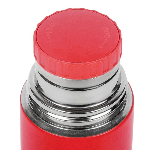 Термос Relaxika 500, красный фото 2