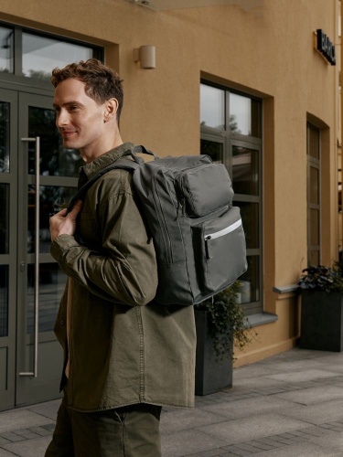 Рюкзак Daily Grind, серо-зеленый фото 5 Рюкзак Daily Grind, серо-зеленый фото 5