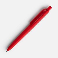 Ручка шариковая Prodir DS8 PRR-Т Soft Touch, красная