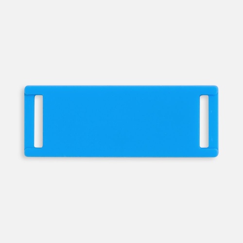 Лейбл из ПВХ Kova, голубой