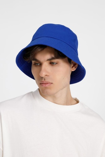 Панама C7, синяя фото 2